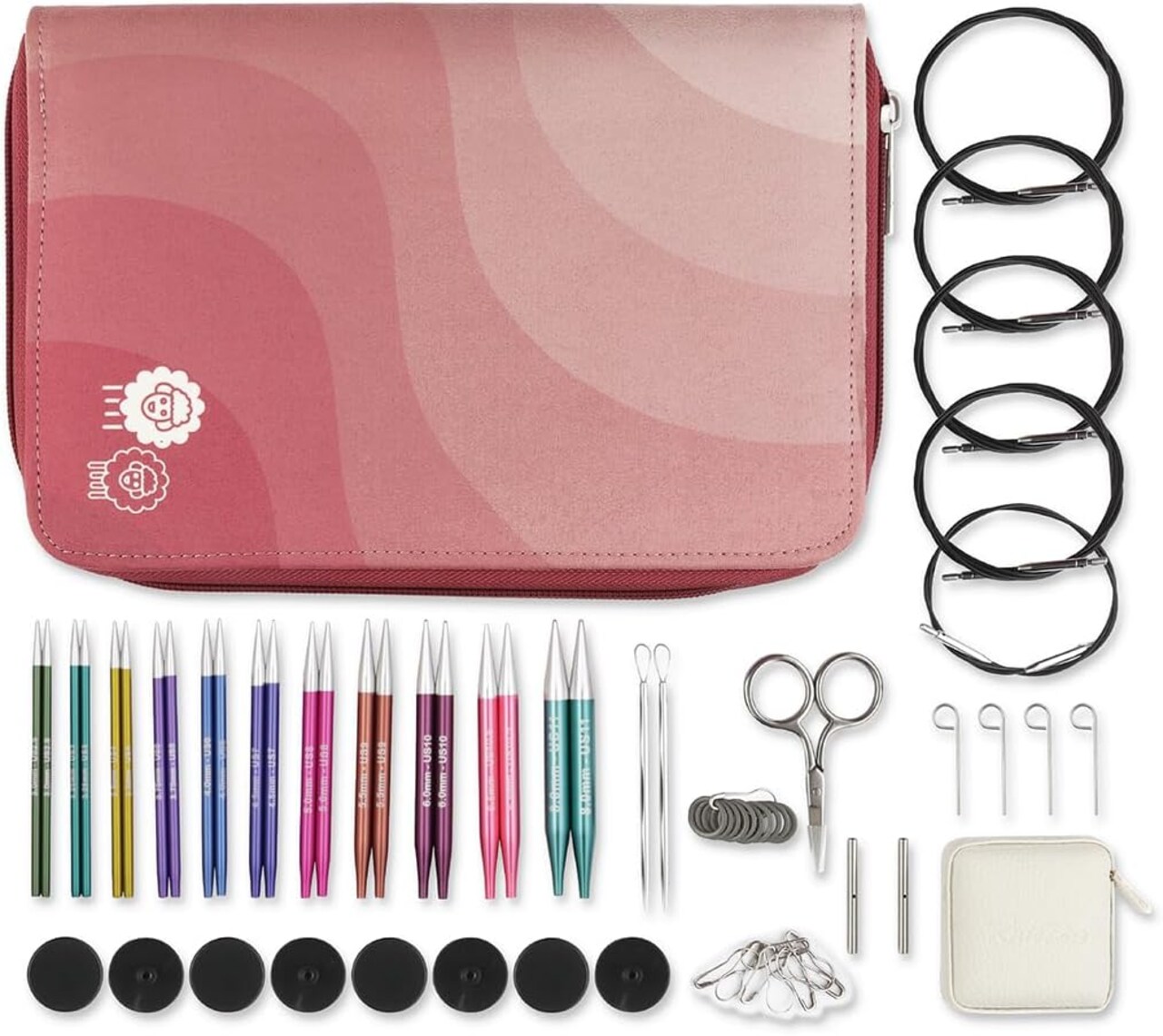 KnitPro Zing Regal Interchangeable Circular Knitting Needles Set 4" (10cm)